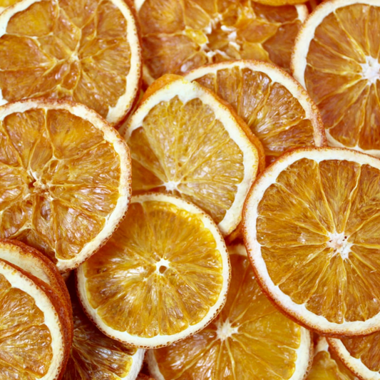 Hand-Cut Dried Orange Slices