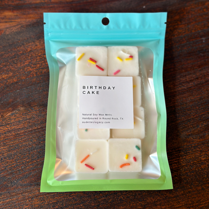 Birthday Cake Soy Wax Melts with Real Sprinkles