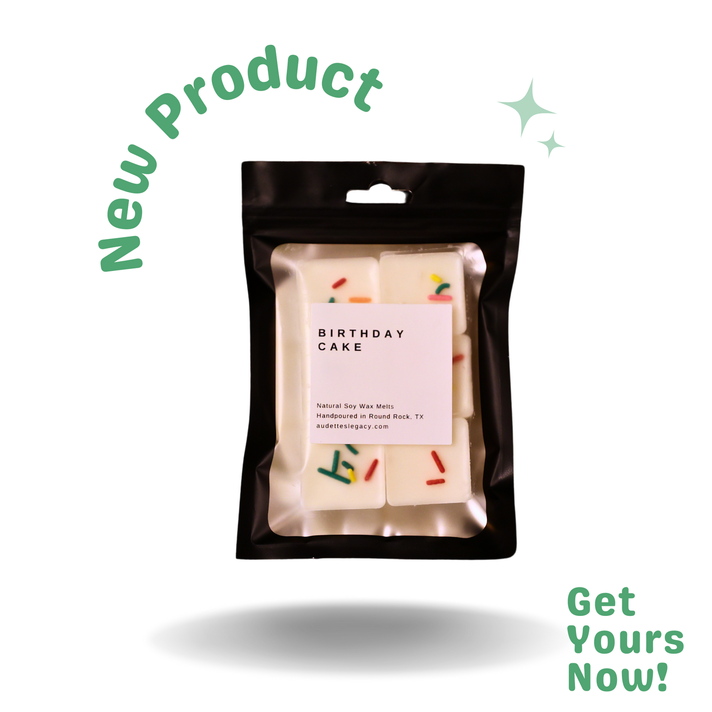 Birthday Cake Soy Wax Melts with Real Sprinkles