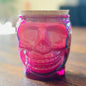 Dia de Los Muertos Sugar Skull Candle