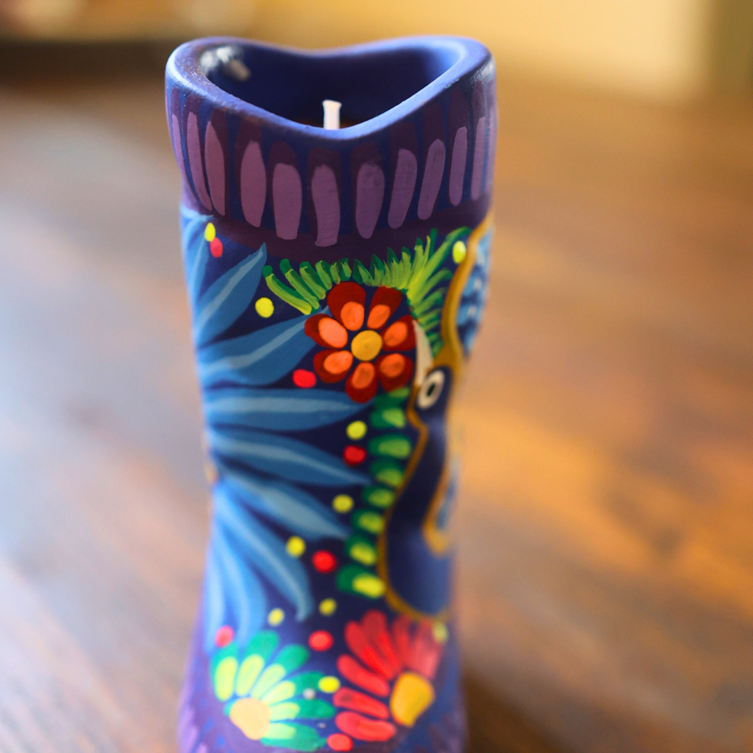 Día de los Muertos Clay Boot Candle – Limited Edition