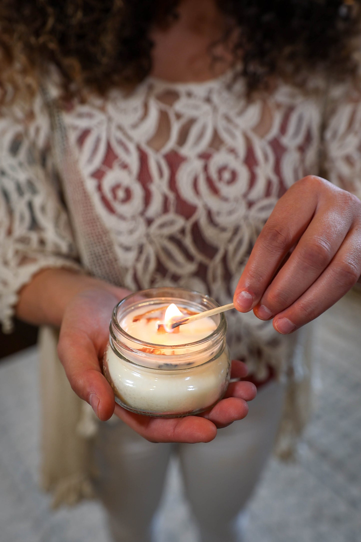 Lemon and Lavender | Wood Wick Candle